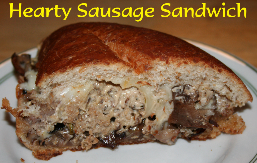 Sausage Sandwich ~ LifeOfJoy.me
