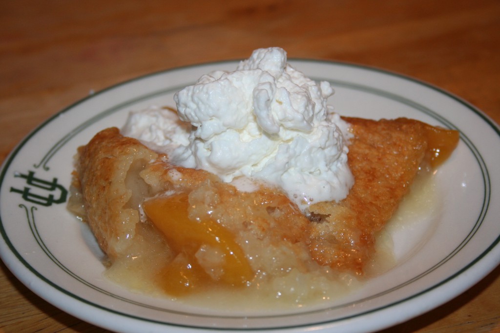 Cobbler with Whipped Cream ~ LifeOfJoy.me