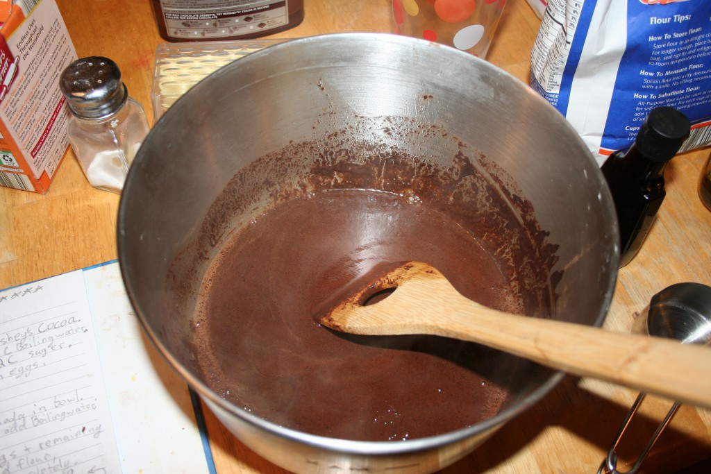 Brownies step 2 ~ LifeOfJoy.me
