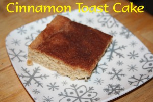 Cinnamon Toast Cake ~ Lifeofjoy.me