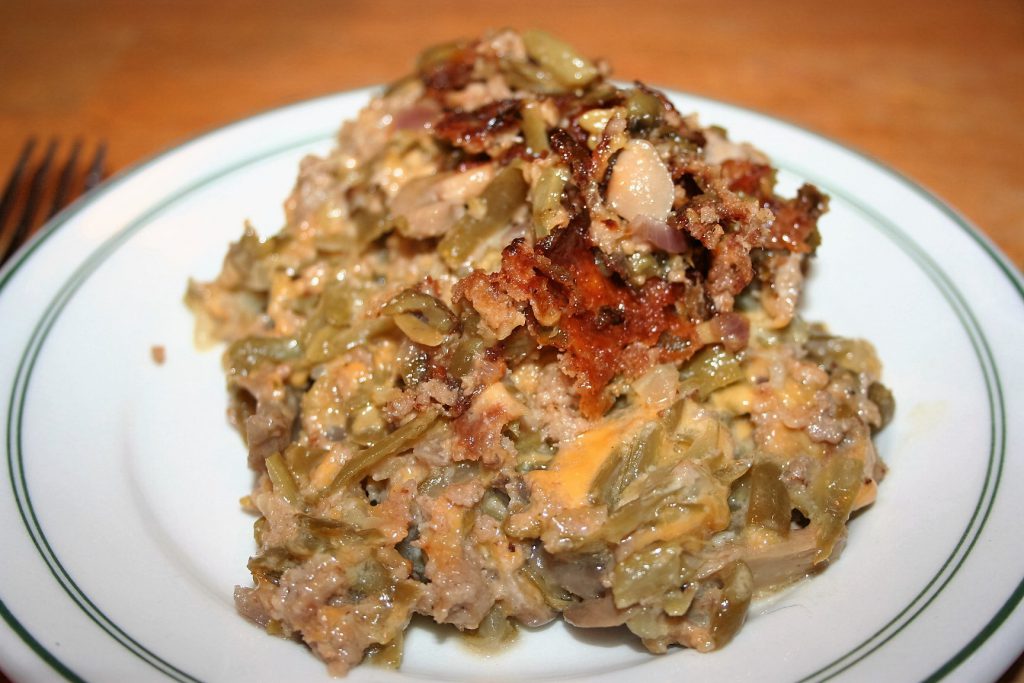 Ground Meat and Green Bean Casserole ~ Lifeofjoy.me