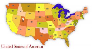 US Map ~ Lifeofjoy.me