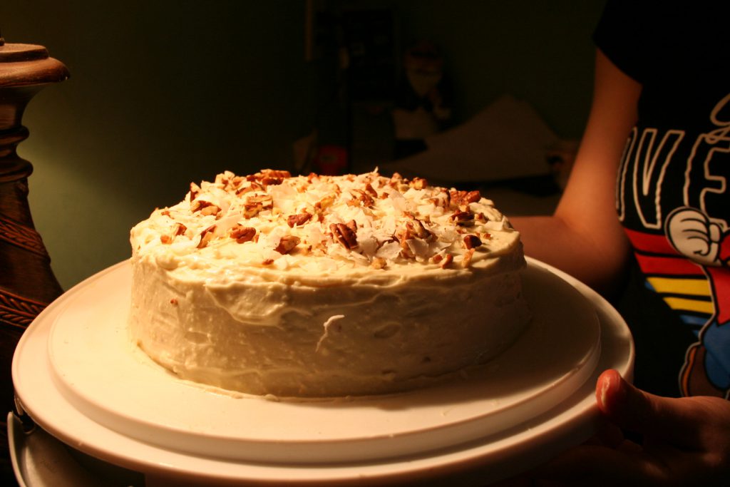 Italian Cream Cake ~ Lifeofjoy.me