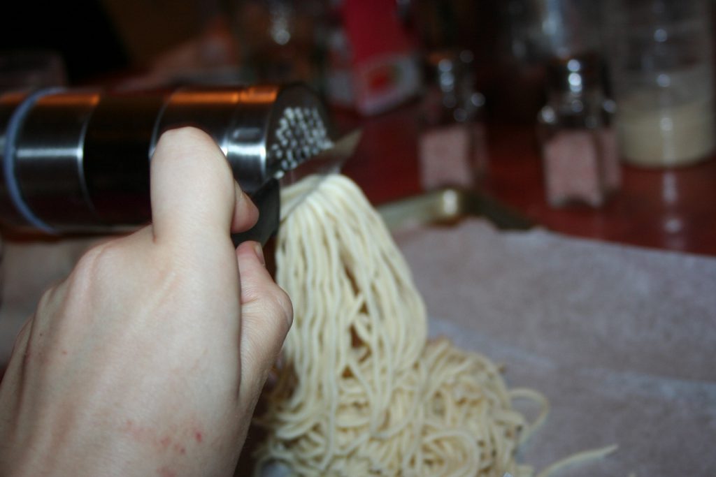 Making noodles ~ Lifeofjoy.me