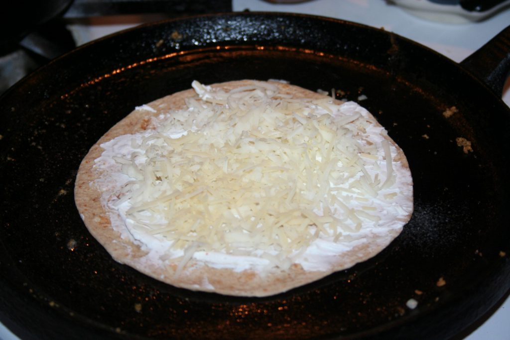 Tortilla with cheese ~ Lifeofjoy.me