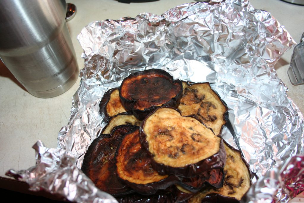 roasted eggplant slices ~ Lifeofjoy.me