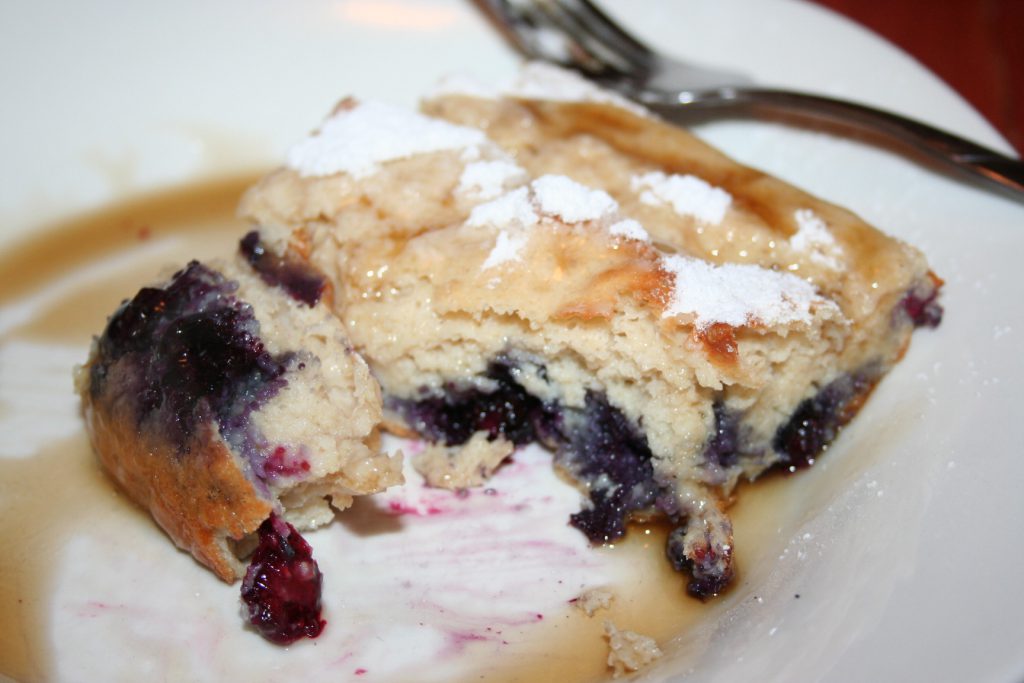 Giant Blueberry Baked Pancake ~ Lifeofjoy.me