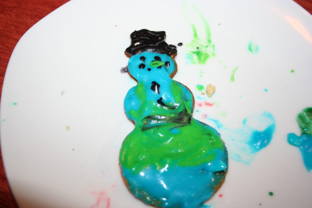 Snowman cookie ~ Lifeofjoy.me