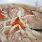 crock pot chicken and sprouted spelt no fat noodles ~ Lifeofjoy.me